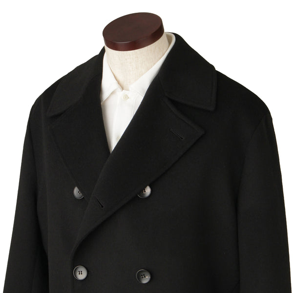 Finjack カシミヤダブルチェスターコート col.ブラック - ARCODIO