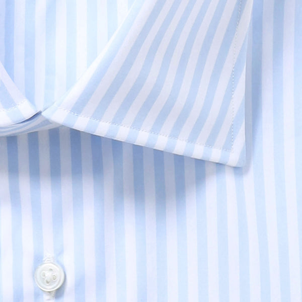 【RRL&CO】長袖シャツ 16 サックスブルー ストライプ 刺繍 ヴィンテージ lucidobell_rl-32