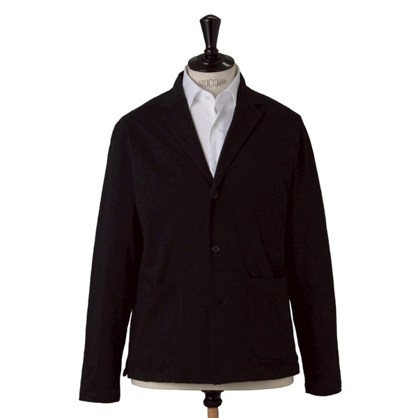 ヘンプコットン ジャージーシャツジャケット col.ブラック - ARCODIO