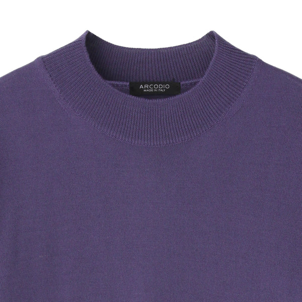 干場義雅氏 別注色 イタリア製メリノウールニット モックネック col