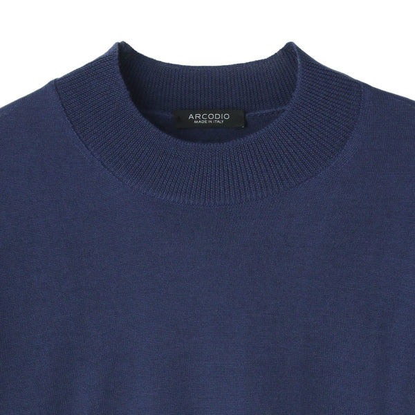 BRIEFING メリノウール ロゴクールネックセーター ネイビー サイズM メリノウール クルーネックセーター | Brooks Brothers Japan