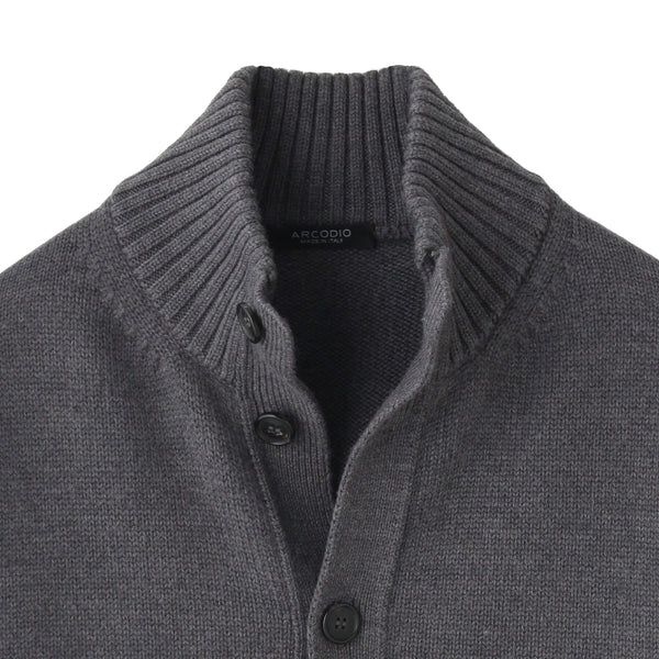 美品 ARMANI JEANS ドライバーズニット L イタリア製 グレー系 美品 ARMANI JEANS ドライバーズニット L イタリア製 グレー系