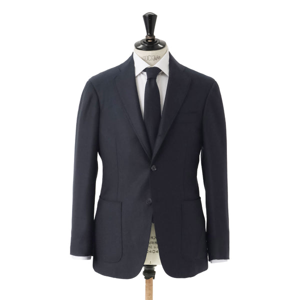 美品　LORO PIANA×テイジンメンズ 段返り3Bジャケット ネイビー　46 Loro Piana ジャケット ロロピアーナ LoroPiana Super130`s