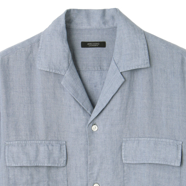 CITY SHOP バイオウォッシュプルオーバー (水色) CITY SHOP バイオ
