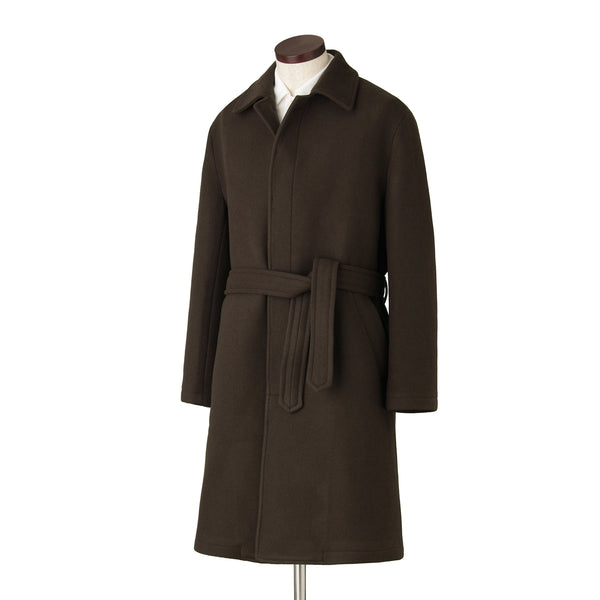 Finjack Loro Piana Fabric ウールカシミヤ シングルバルカラーコート