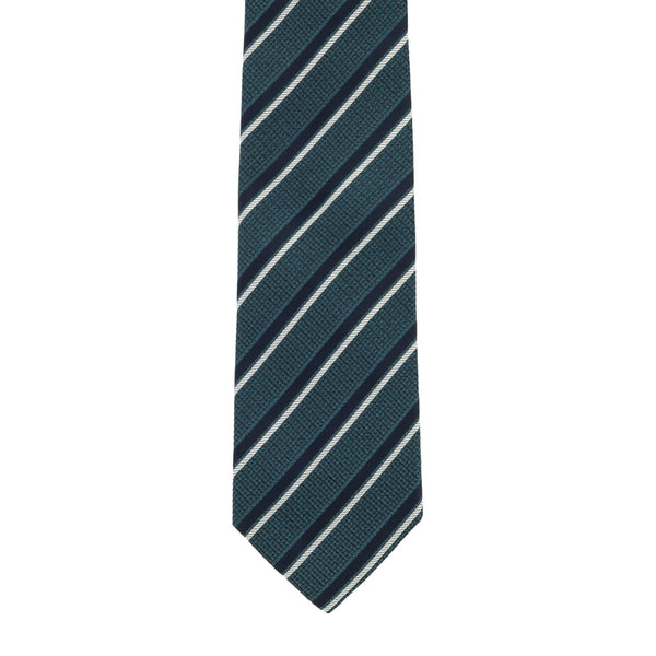 ハンドメイドネクタイ col.ブルーグリーン - ARCODIO