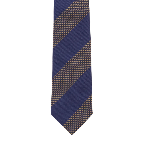 ハンドメイドネクタイ col.ネイビー - ARCODIO