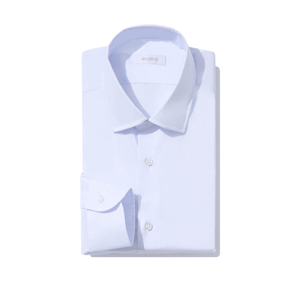 GINO|ハイブリッドイージーケア ブロード col.サックスブルー