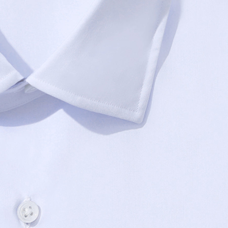 GINO|ハイブリッドイージーケア ブロード col.サックスブルー