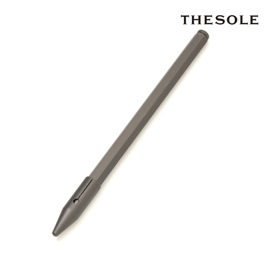 THE SOLE 真鍮削り出しボールペン col.ガンメタリック
