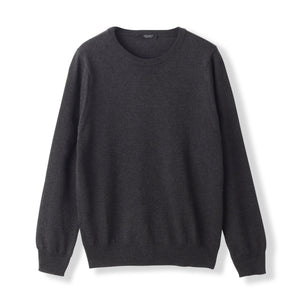 ZEGNA BARUFFA<br>リンキング・ウールニット<br>チャコールグレー