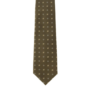 9月コレクション<br>TIE YOUR TIE監修<br>ハンドメイドネクタイ<br>カラー：ブラウン