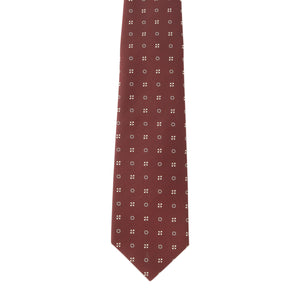 9月コレクション<br>TIE YOUR TIE監修<br>ハンドメイドネクタイ<br>カラー：ボルドー