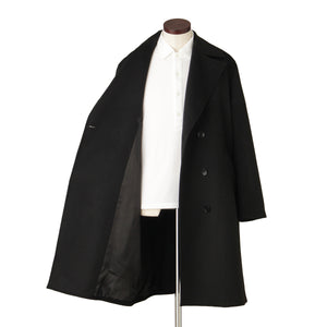 Finjack カシミヤダブルチェスターコート col.ブラック - ARCODIO