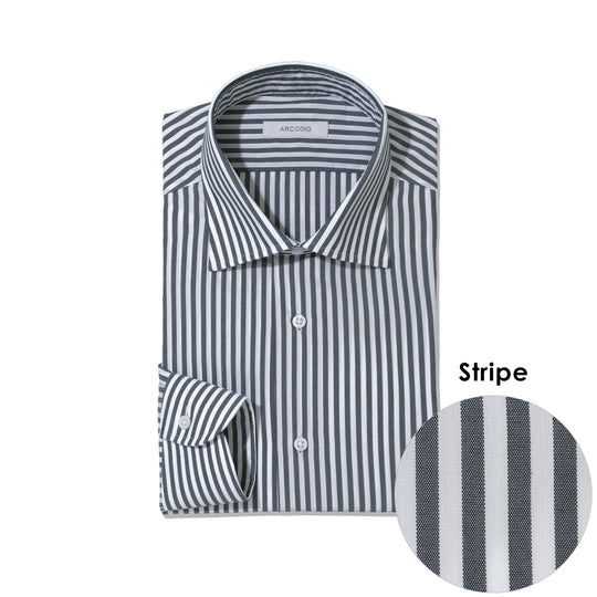 FIDELIO｜ハイブリッドイージーケア ブロード ストライプcol.ネイビー