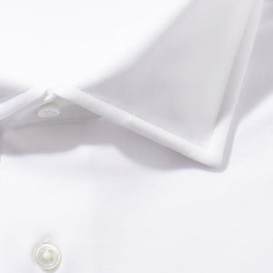 GINO スーピマコットンジャージーシャツ ホワイト