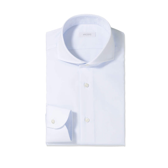 LANZA｜120番手双糸ステーブルブロード リンクルレジスタント col.サックスブルー