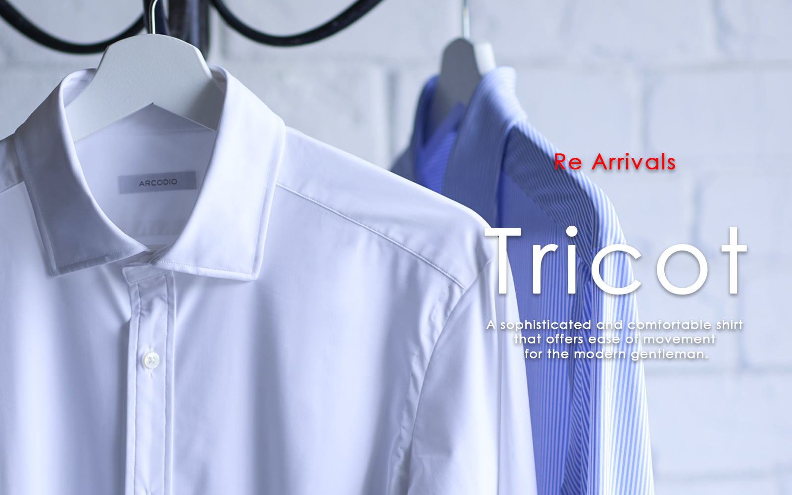 ARCODIO | アルコディオ 高級シャツに多く見られる袖の後付け
