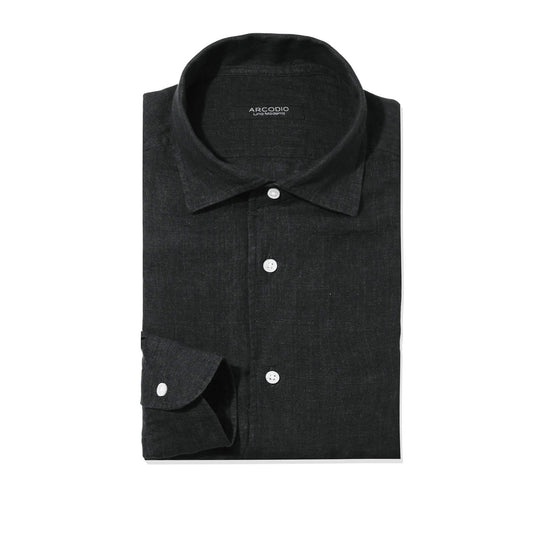 APERTO｜Lino Moderno バイオウォッシュリネン col.ブラック
