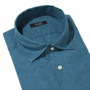 予約販売 APERTO｜Lino Moderno バイオウォッシュリネン col.アクアマリン