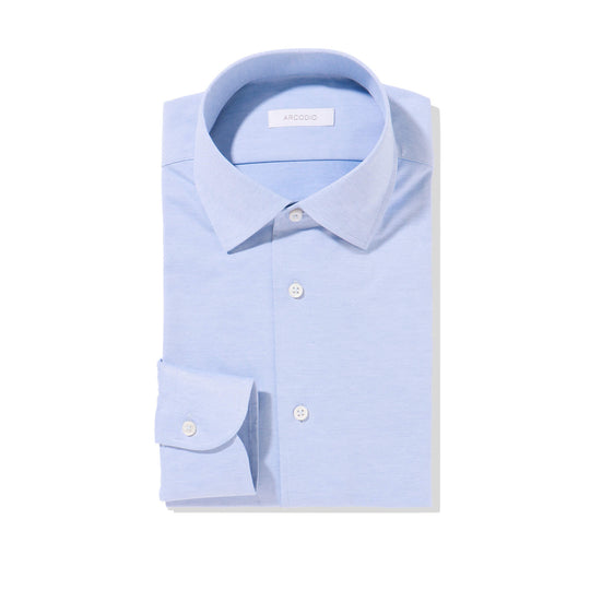 【裄丈修理専用】APERTO｜クールマックスジャージー col.サックスブルー