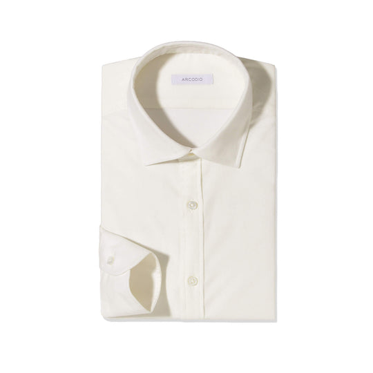 GINO｜コーデュロイシャツ col.ホワイト