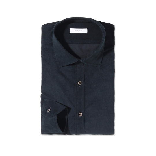 GINO｜コーデュロイシャツ col.ダークネイビー