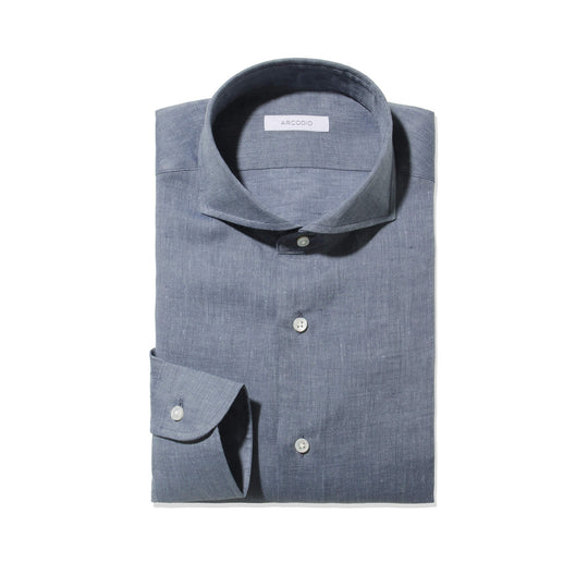 LANZA｜フレンチリネン col.ブルーグレー