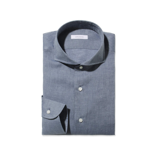 LANZA｜フレンチリネン col.ブルーグレー