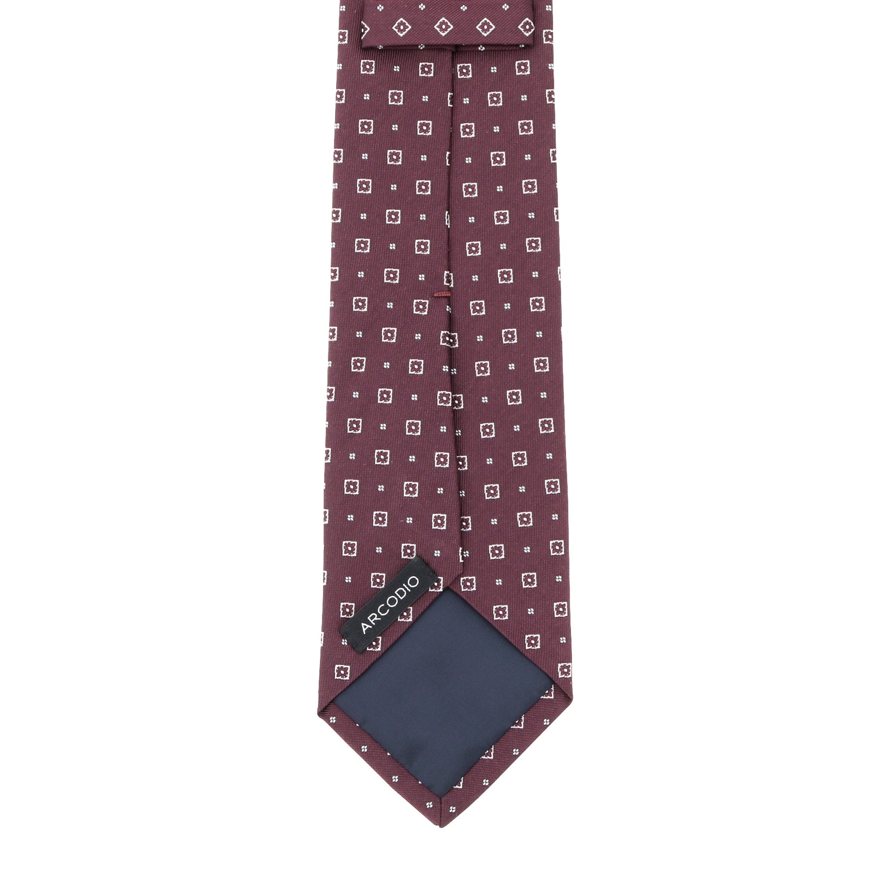 TIE YOUR TIE（タイ・ユア・タイ）監修ハンドメイドネクタイ ボルドー