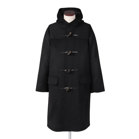 Finjack ヘビーウェイトカシミヤ ダッフルコート col.ブラック