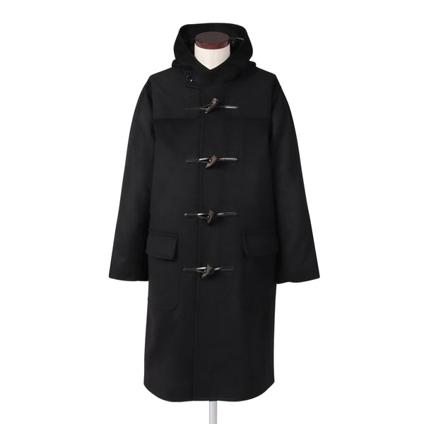 Finjack ヘビーウェイトカシミヤ ダッフルコート col.ブラック