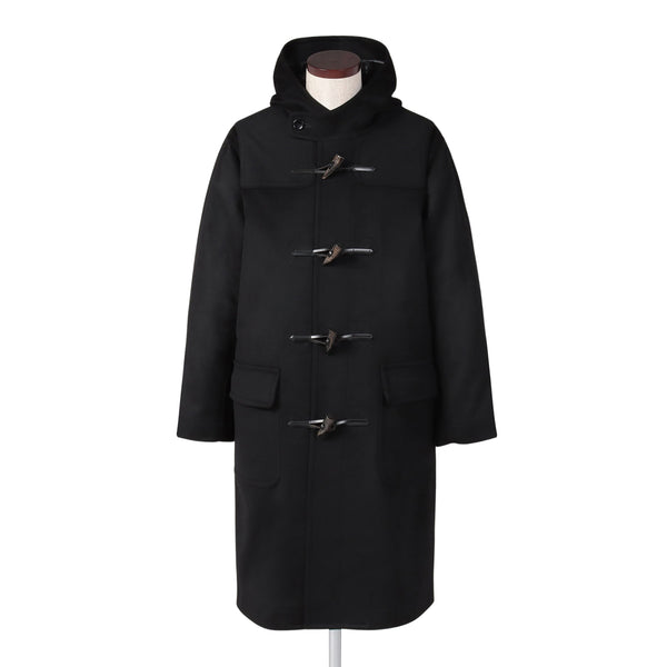 Finjack ウールカシミヤ ダッフルコート col.ブラック