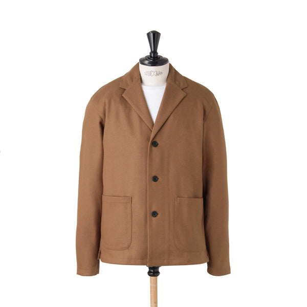 ベガスムース ウールジャージージャケット col.キャメル