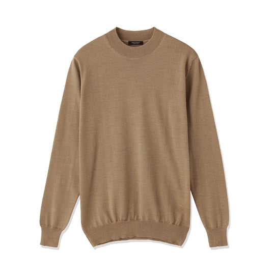 【新品未使用】ARCODIO イタリア製コットンニット 半袖ポロブラウン 新品未使用】ARCODIO イタリア製コットンニット 半袖ポロ