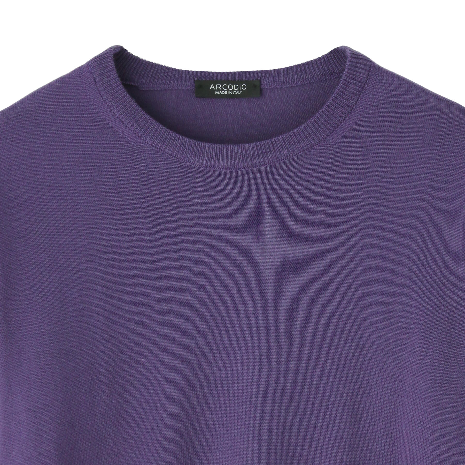 干場義雅氏 別注色 イタリア製メリノウールニット クルーネック