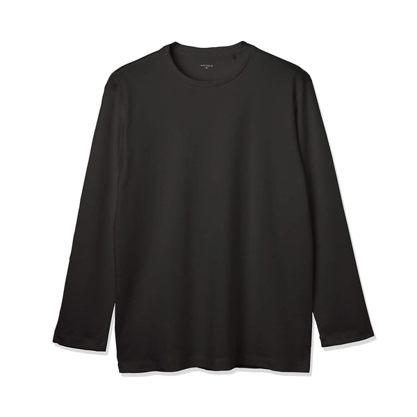 スーピマコットンジャージー ロングスリーブTシャツ  col.ブラック