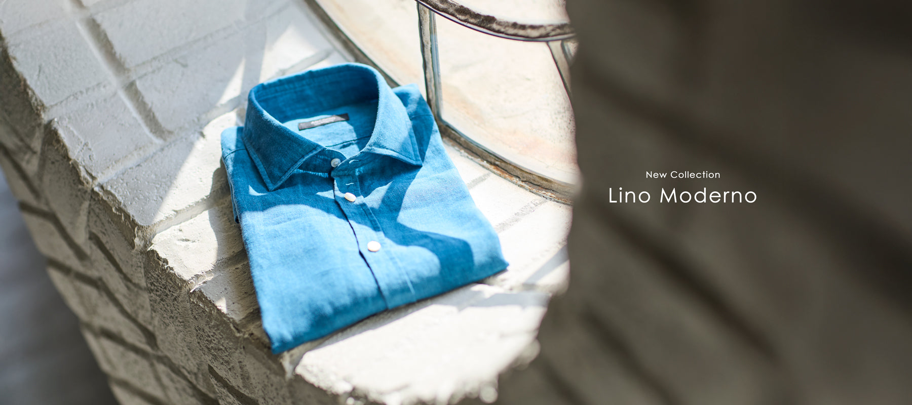 ARCODIO GINO Lino Moderno リネンcol.アクアマリン GINO｜Lino Moderno バイオウォッシュリネン col.アクアマリン
