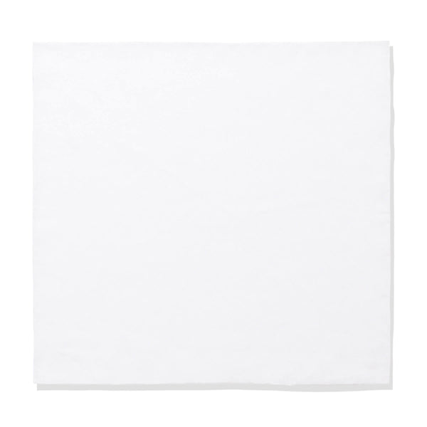 【予約販売】ハンドロールステッチ リネンポケットチーフ col.ホワイト