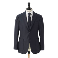 極美品　リングヂャケット　ロロピアーナ生地　シルク混　サイズXS 2024 Spring & Summer – Mohair Wool Navy Suit – | RING JACKET