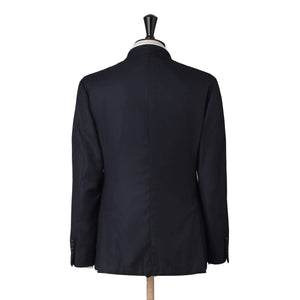 8/27(水)18時販売 Loro Piana Fabric Wool  ダブルジャケット Made by RING JACKET col.ネイビー