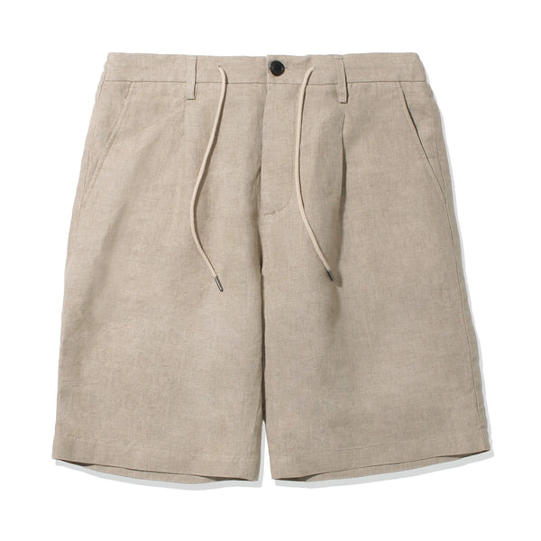 リネンショートパンツ col.ベージュ