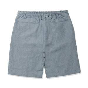予約販売】リネンショートパンツ col.サックスブルー（7月中旬～下旬頃