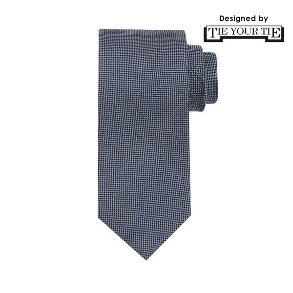 8月コレクション TIE YOUR TIE監修 ハンドメイドネクタイ col.サックスブルー