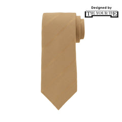 TIE YOUR TIE ソリッド 3つ折り シルクネクタイ ベージュ 36541_thumbnail.jpg