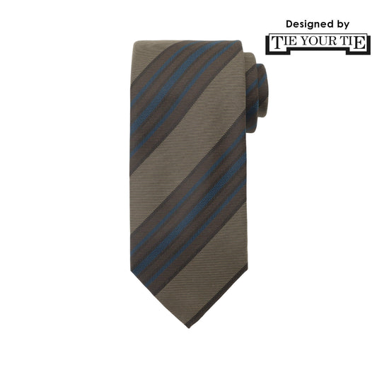 TIE YOUR TIE監修 ハンドメイドネクタイ カラー：ベージュ