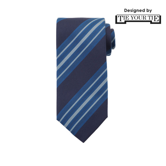 TIE YOUR TIE監修 ハンドメイドネクタイ カラー：ブルー