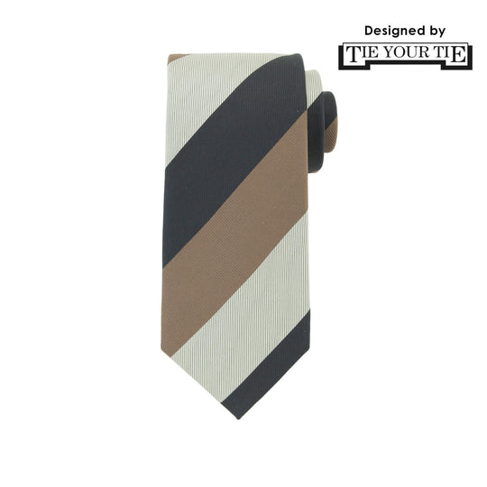 TIE YOUR TIE監修 ハンドメイドネクタイ col.ベージュ