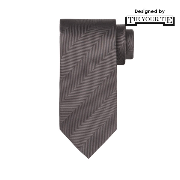 TIE YOUR TIE監修 ハンドメイドネクタイ col.グレージュ