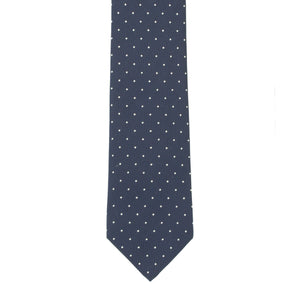 8月コレクション TIE YOUR TIE監修 ハンドメイドネクタイ col.ネイビー